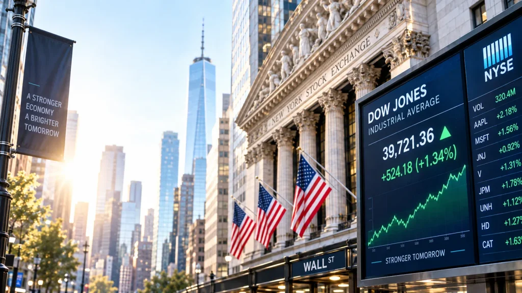 Wall Street: Dow Jones schließt im Plus – Halbleiter drücken Nasdaq